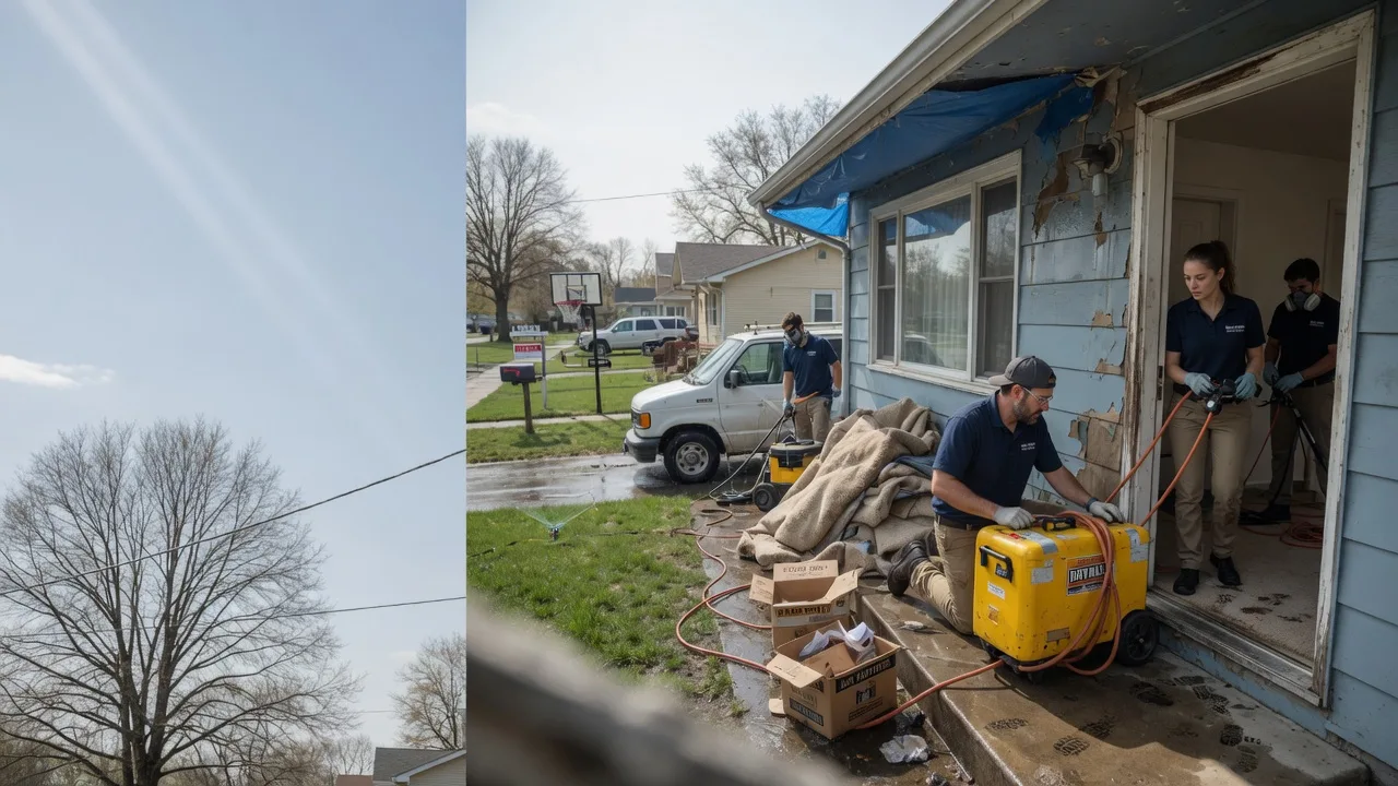 Basement Flood Cleanup in Wales, UT near me